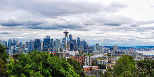 Majestic Megaliths: The Skyline Symphony of Seattle