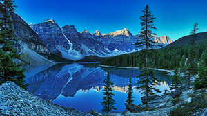 Morning Majesty: Ultra High Resolution Capture of Moraine Lake