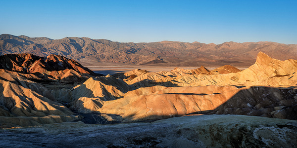 A Golden Spectacle: Zabriskie Point Sunrise Print