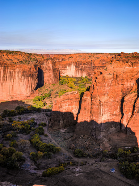 Autumns Embrace: A Morning Reverie at Canyon de Chelly Print