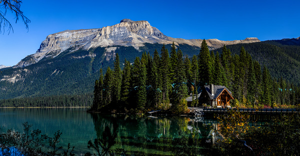 Dawn Symphony: Capturing the Serenity of Emerald Lake Print