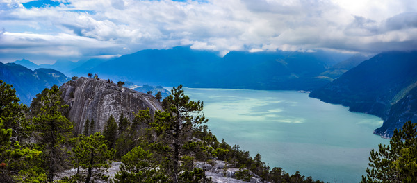 Howe Sound Serenade: Capturing the Beauty of Nature from Stawamus Chief Print