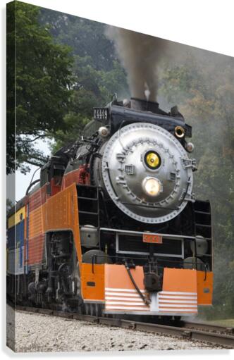 4449 Roars By Canvas Print