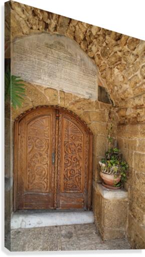 Mosque Doors Canvas Print