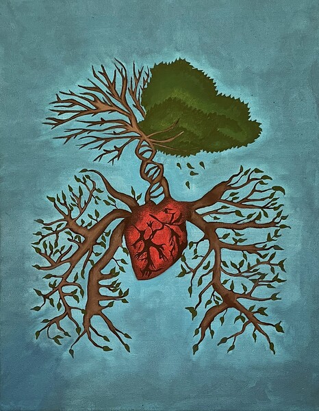 Branching Heart by Ashelyn Germosen