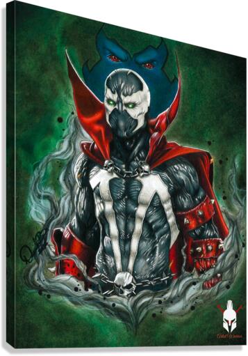 King Spawn Canvas Print