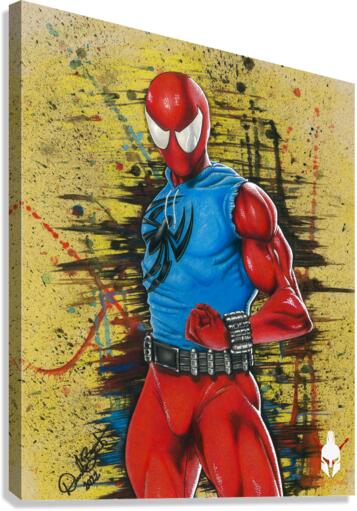 Scarlet Spider Canvas Print