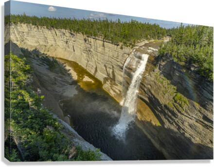 Chute Vauréal Canvas Print