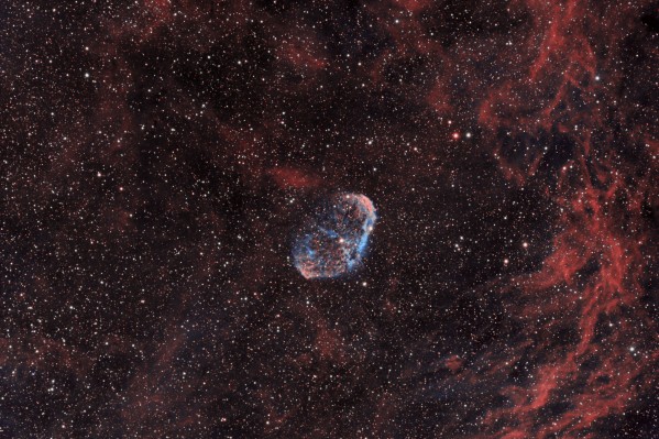 NGC 6888 - Crescent Nebula by Tyler Bogdan