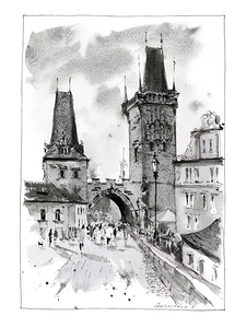 Charles Bridge Prague Czech Republic