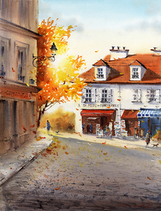 Autumn in Montmartre Paris 