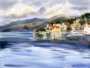 Coastal town