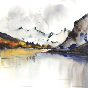 Mountain Lake 1 square