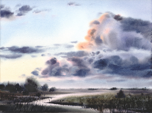 Field and river