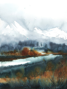 Abstract mountains 1