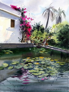 Poud in the Greek village