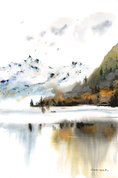Mountain Lake 2  Print