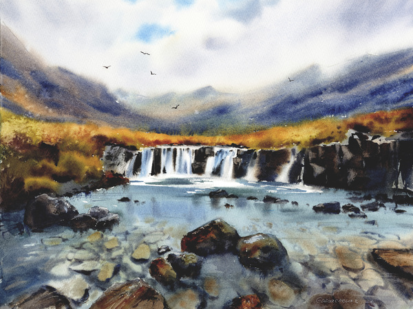 Mountain Lake 4 Print