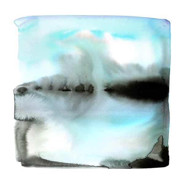 Turquoise Mist 2 Print