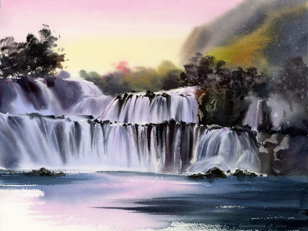 Cascade Print