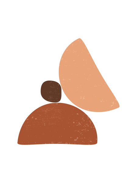 Subtle Balance 03 - Contemporary  Minimal Abstract by Studio Grafiikka