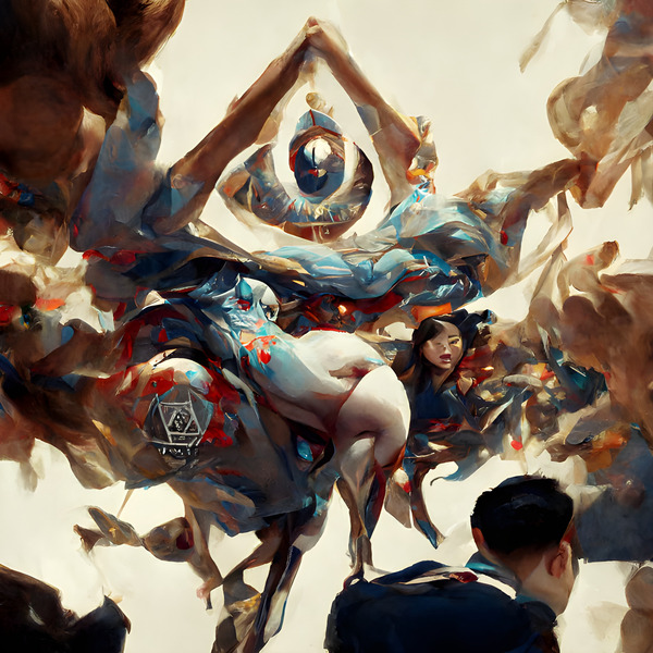 Gold eye Memory Print