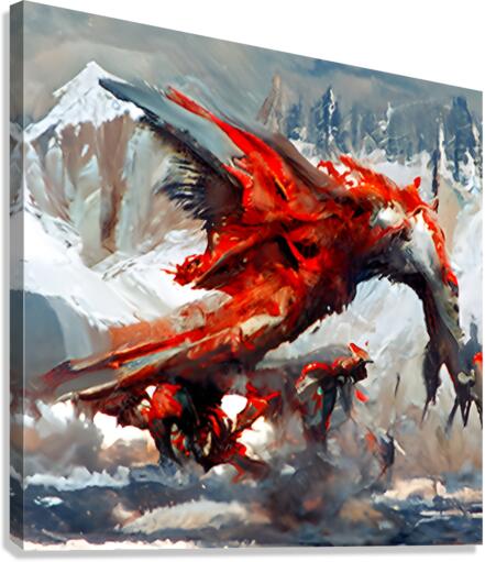 reddragon Canvas Print