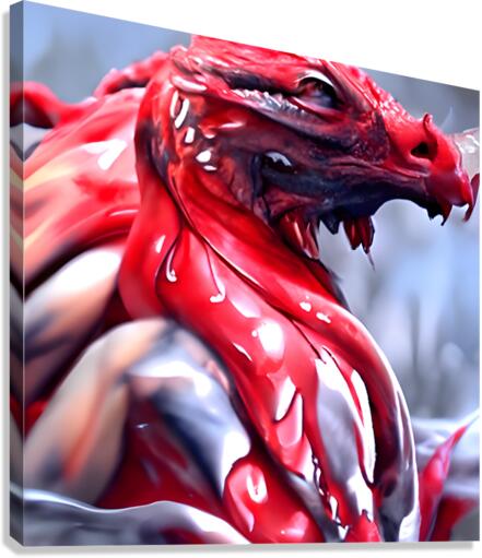 reddragon3 Canvas Print