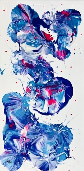 Abstract Swirl 1 by Kim Ackerman