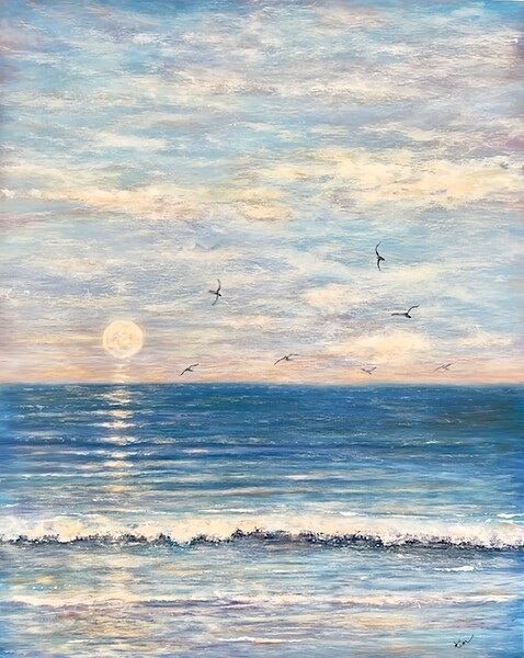 MoonBeach 1 Print