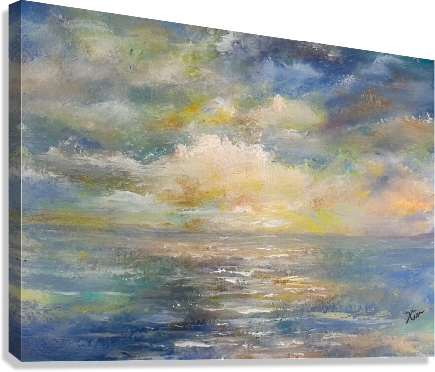 Lake Clouds Canvas Print