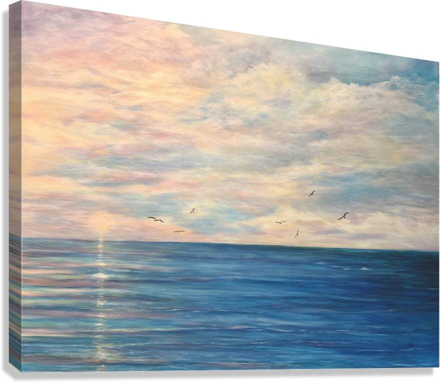 Sunset Beach Kim Canvas Print