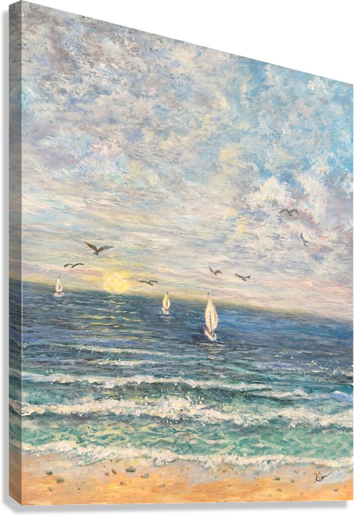 Sailing Canvas Print