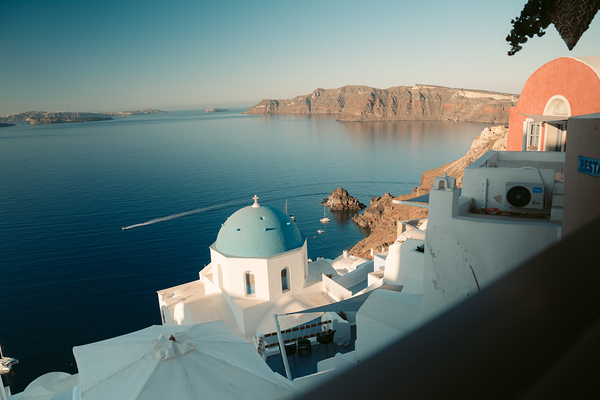 Oia Mornings by Josh Woodman Photography