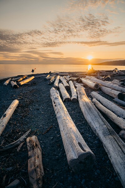 Chaster Beach Canada by Josh Woodman Photography