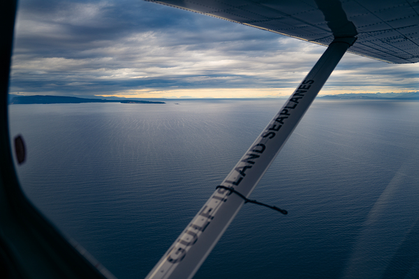 Sea Plane View by Josh Woodman Photography