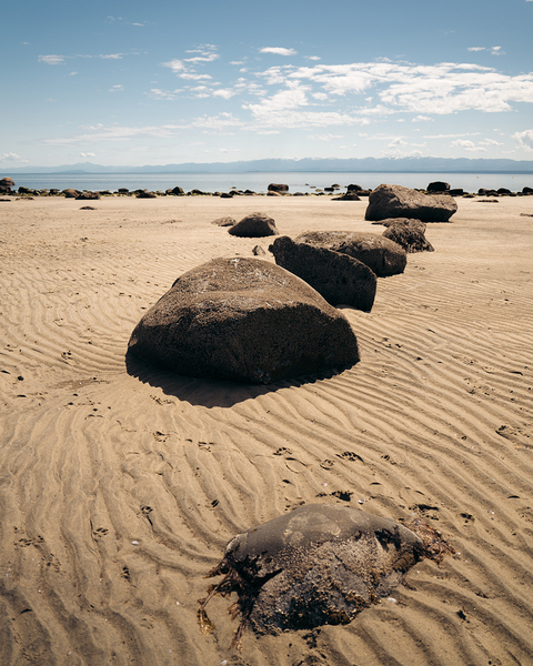 Savary Island Sand by Josh Woodman Photography