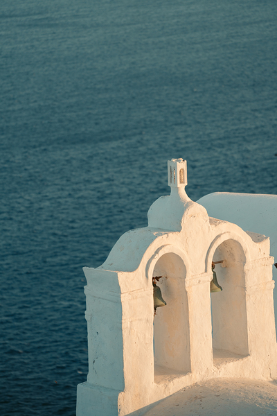 Oia Bells by Josh Woodman Photography
