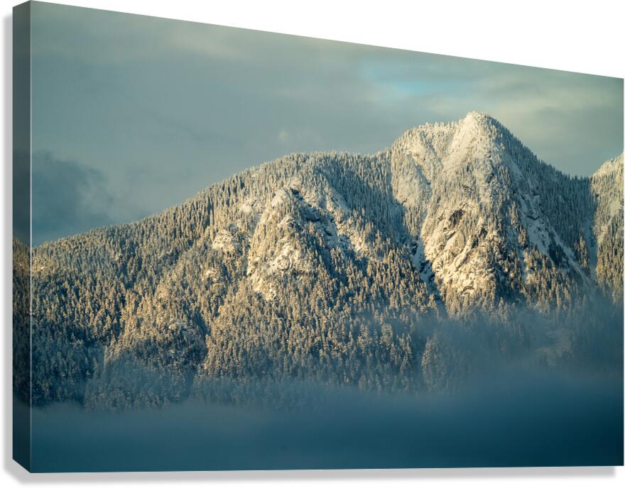 Crown Mountain Canvas Print