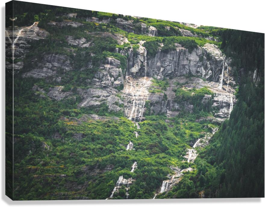 Squamish Waterfalls  3 Canvas Print