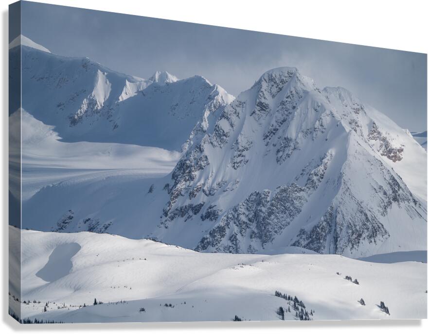 Fissile Peak Whistler Backcountry Canvas Print