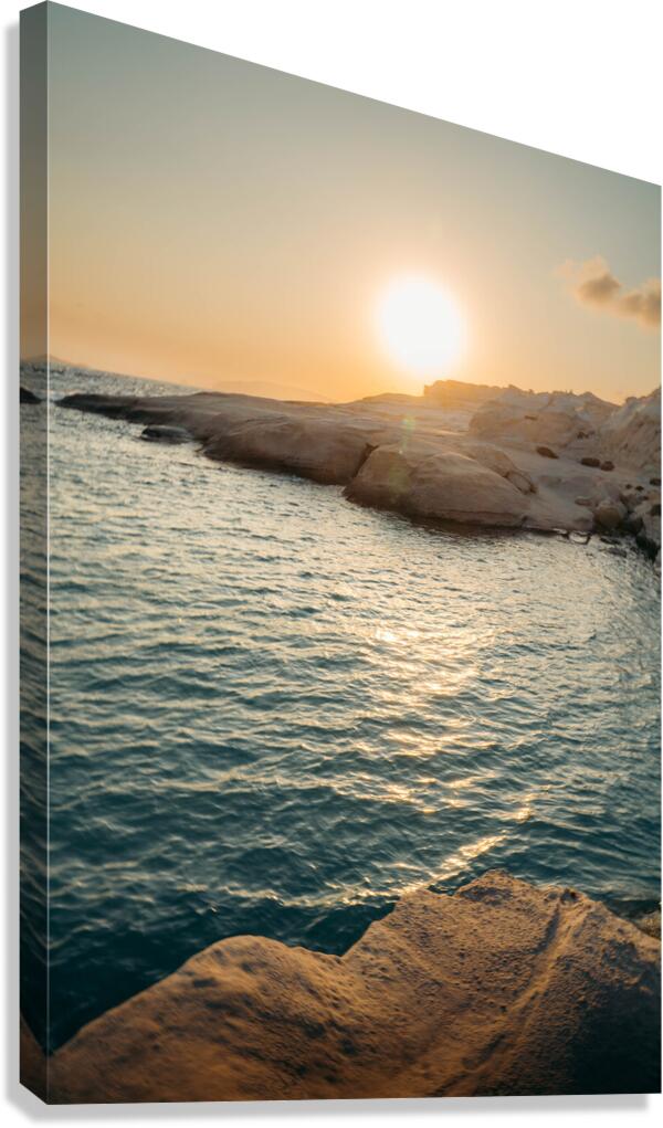 Sarakinikio Sunrise Canvas Print