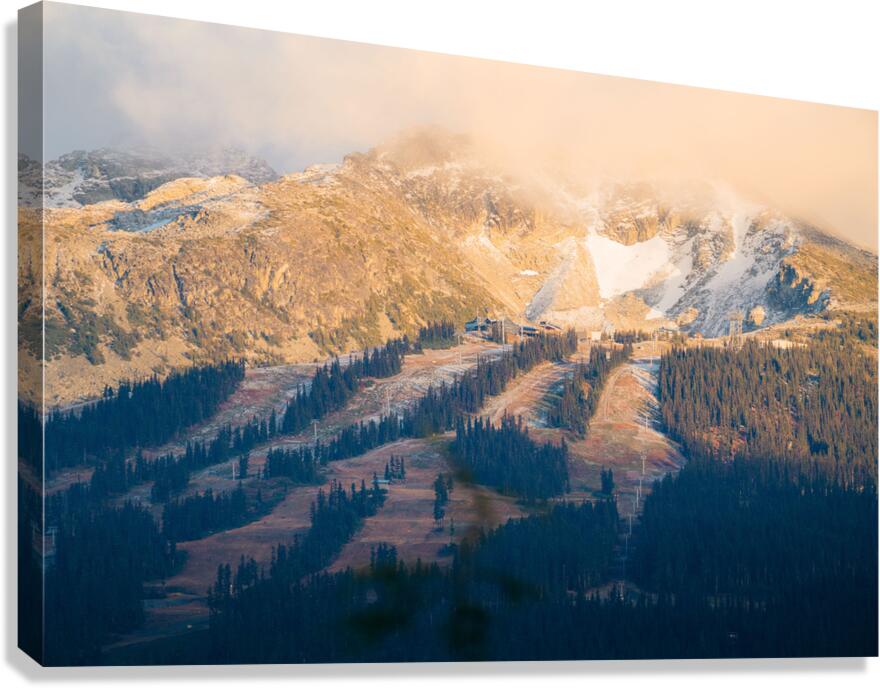 Whistler Sunsets Canvas Print