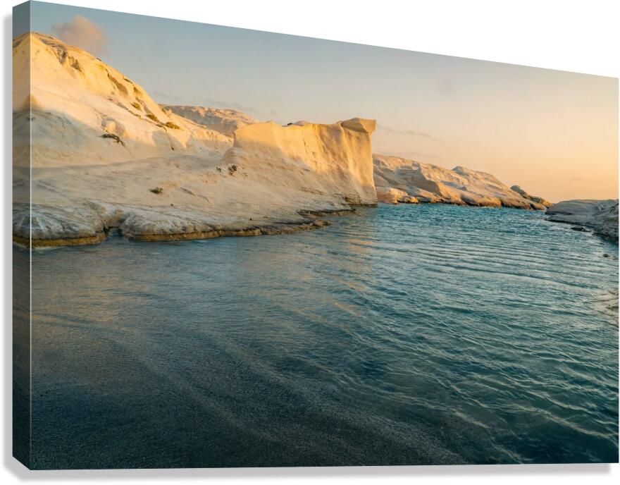 Sarakiniko Greece Canvas Print