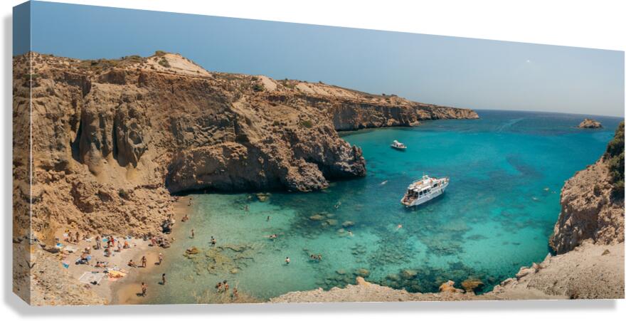 Tsigrado Beach Canvas Print