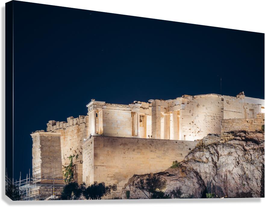 Acropolis Athens Canvas Print