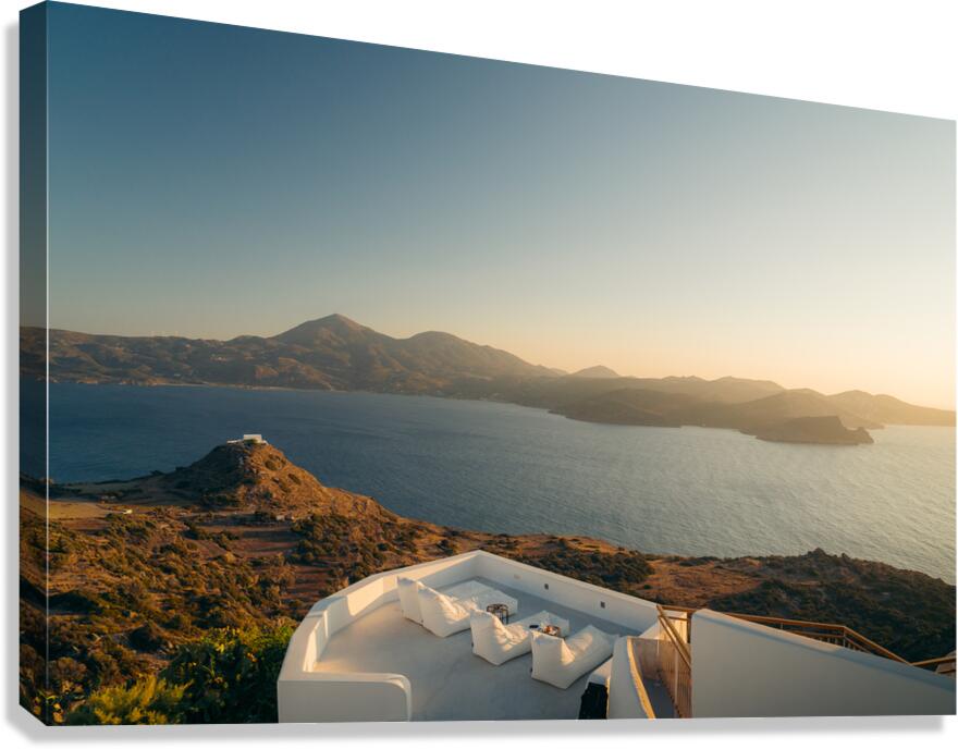 Plaka Greece Canvas Print