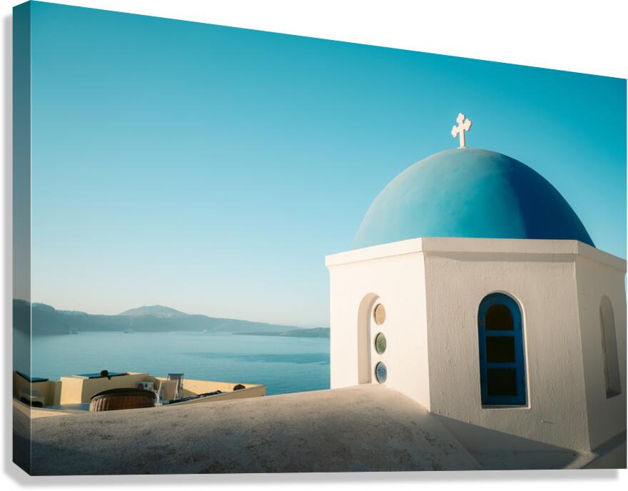 Oia Santorini Canvas Print