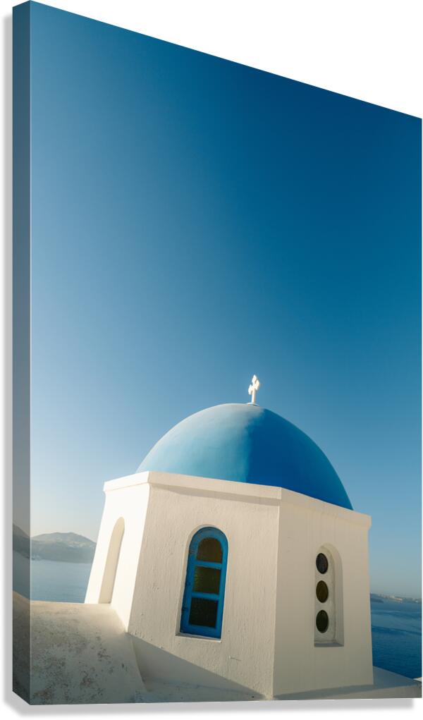 Oia Church Canvas Print