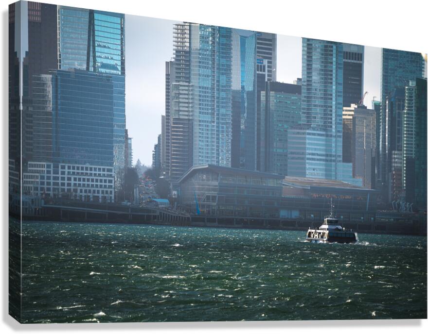 Windy City Vancouver Canvas Print